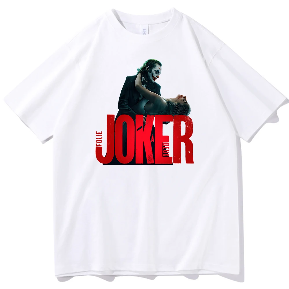 Joker: Folie a Deux Joker2 T-shirt O-Neck Short Sleeve Shirts Fans Gift