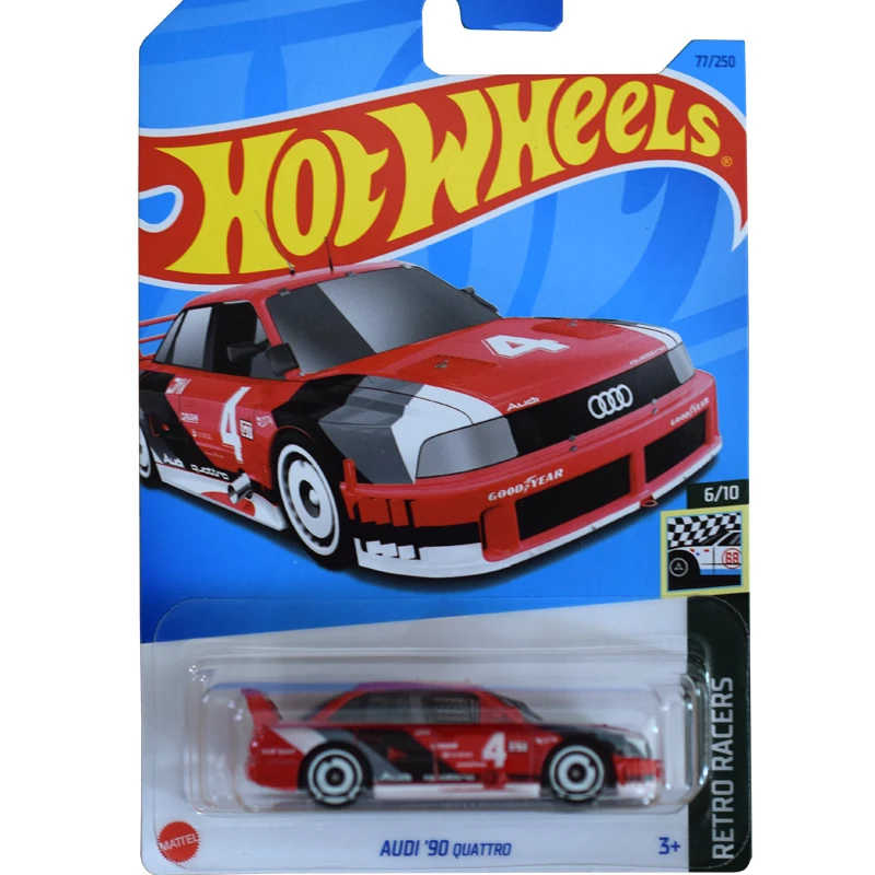 2023-77 Hot Wheels Cars AUDI 90 QUATTRO 1/64 Metal Die-cast Model Toy Vehicles