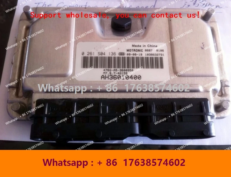 

Новый электронный блок управления ECU M797, компьютерная плата для Hafei F01R00D474 AB37210037 F01RB0D474 0261S04136 AH36010400 автомобиля