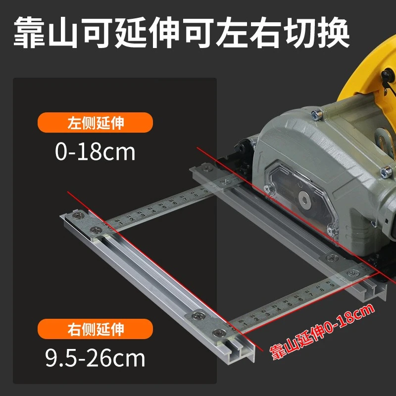 Mesin pemotong khusus untuk dekorasi pertukangan Artefak pemotong papan gipsum gergaji flip-chip lingkaran listrik