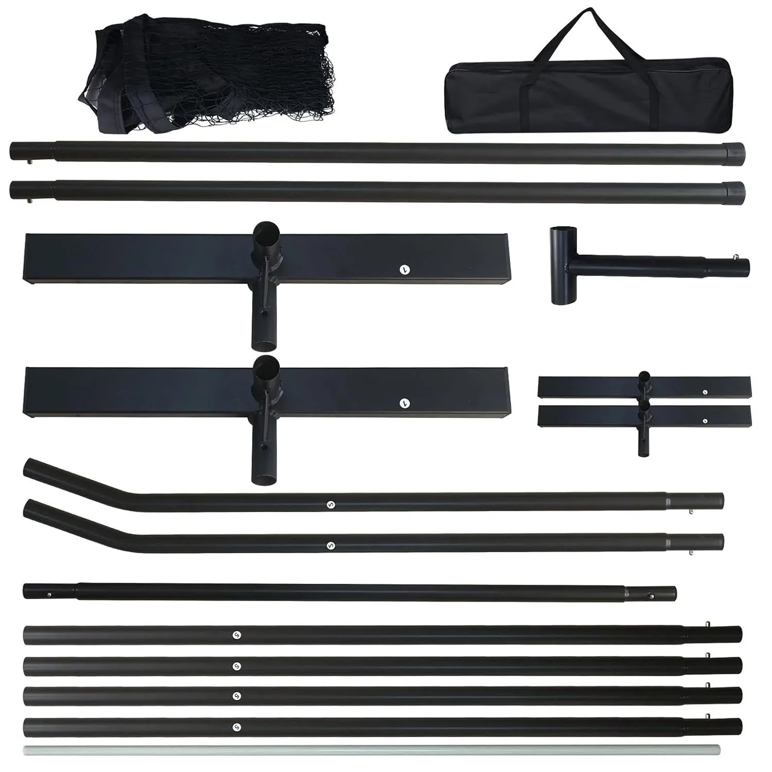 Outdoor for Ball Net Rack Detachable Tennis Net Simple Mobile Standard Post 6.7 m 22ft