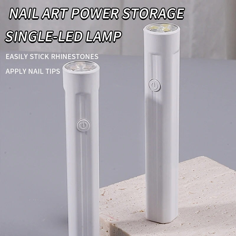 Pin cure lamp Uv Led lamp drying for nail flashlight for nails manicure ultraviolet portable Rechargeable equipment supplies