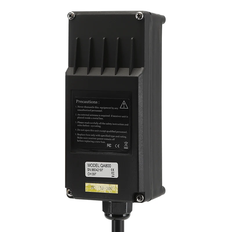 Imagem -02 - Rádio sem Fio Industrial Guindaste Controle Remoto Interruptores Talha de Velocidade Única Eletricista Ponte Elevador Controle Botões 36460v