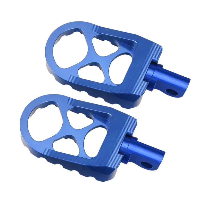 Motorcycle Foot Pegs MX Wide Fat Footrests Pedals W/Shifter Pegs For Harley Sportster XL 883 1200 Dyna Street Bob Bobber Custom - Image 2