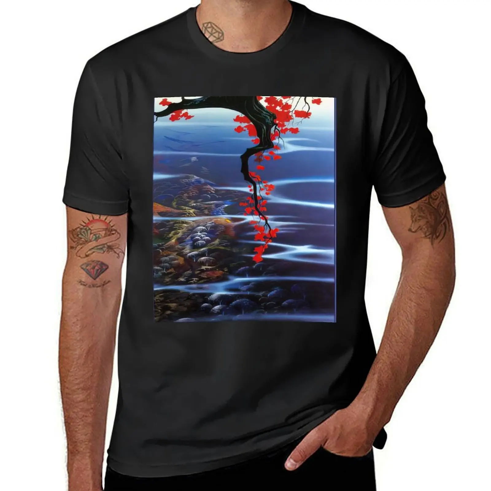 Eyvind Earle T-Shirt oversized boys whites quick drying heavy weight t shirts for men