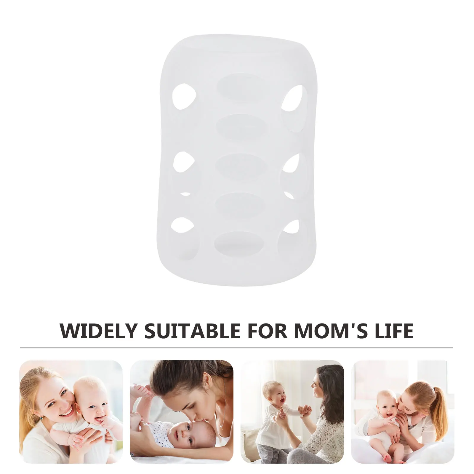 

3pcs Silicone Bottle Cover Protective Sleeve Anti-Scald Feeding-Bottle Sleeve Milk Bottle Protector Soft Comfortable For