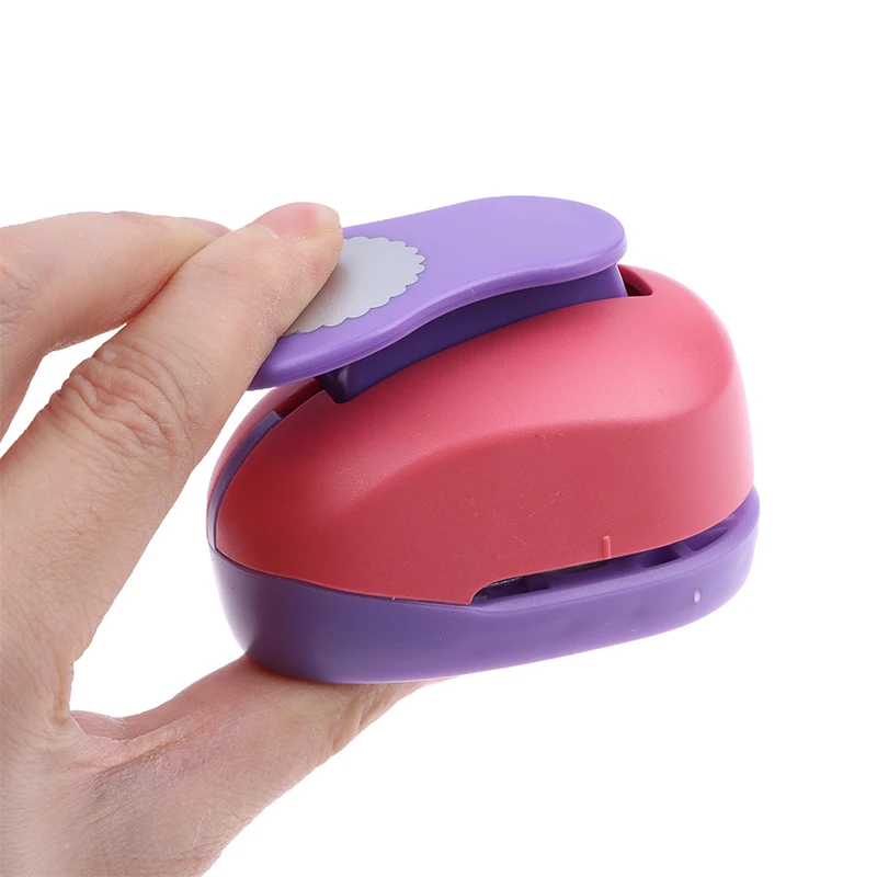 Stamp Border Stamp Shape Craft Punch Embossing Machine Round / Square Hole Punch Toothed Puncher Embosser DIY Tool