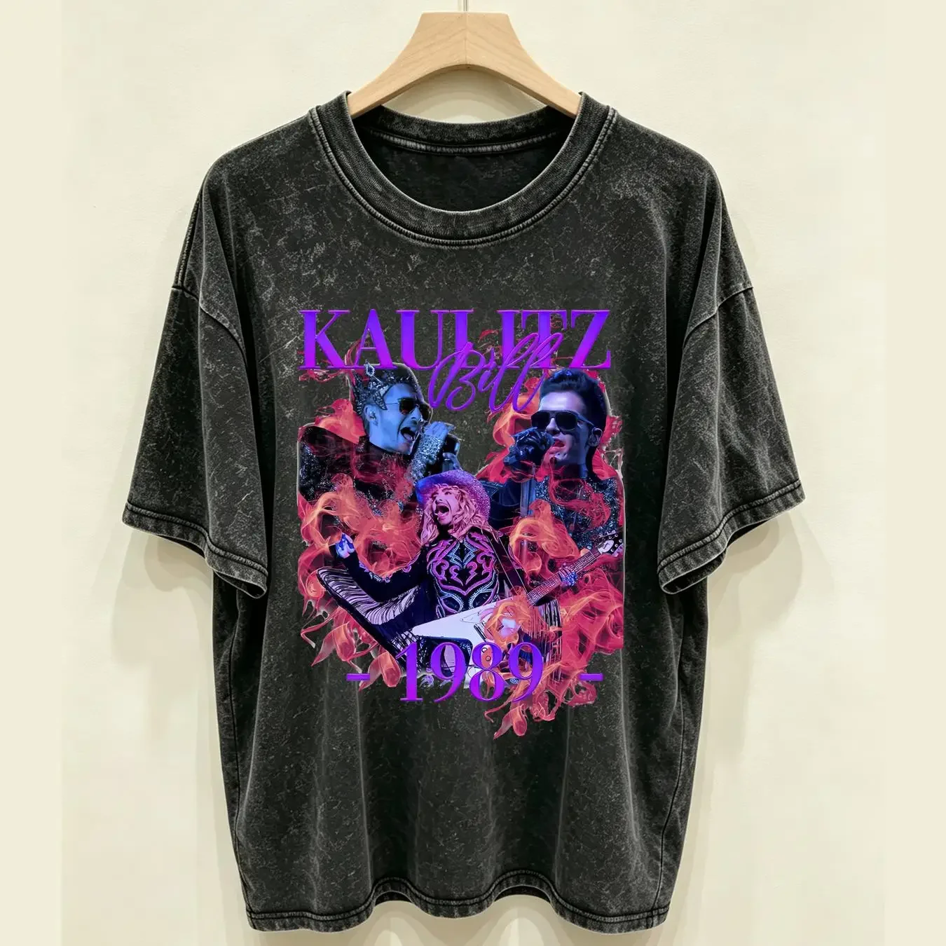 washed T Shirt Bill Kaulitz Tokio Hotel WHITE All Size S M L 234XL cg501 vintage Washed Comfortable Stylish Casual graphic