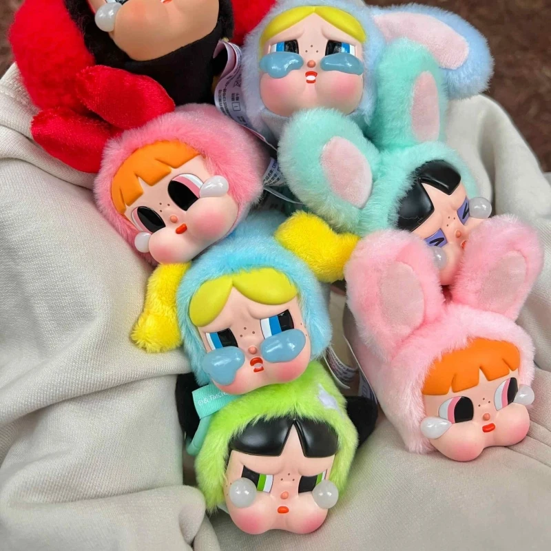 

Crybaby Powerpuff Girls Series виниловое лицо плюшевая слепая коробка игрушка украшение загадочная коробка фигурки куклы модные детские игрушки