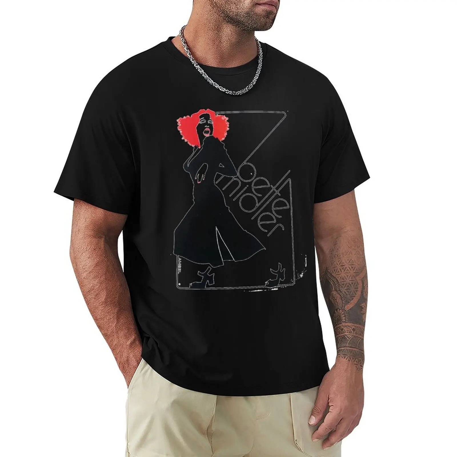 

Bette Midler T-Shirt anime t shirts vintage graphic tee summer 2025 boys whites mens graphic t-shirts hip hop