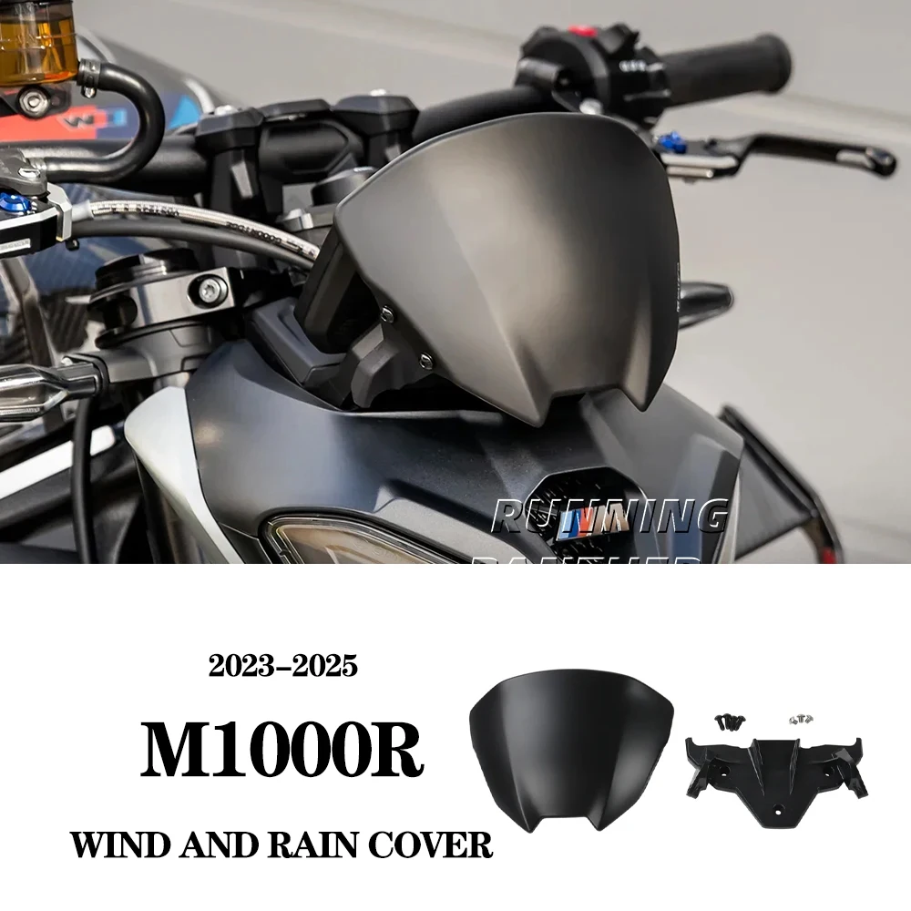 

New Motorcycle windshield deflector suitable For BMW M1000R M1000 R 2023-2025 S1000R S1000 R 2021-2025 ﻿