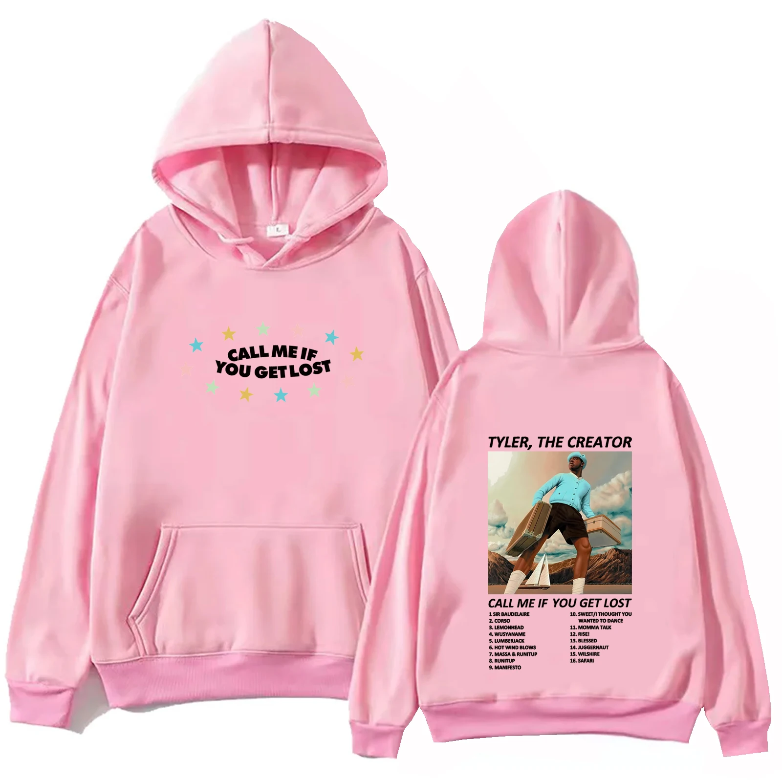 Tyler, der Schöpfer ruft mich an, wenn Sie sich verlieren 2024 Hoodie Frühling und Sommer Langarm lässig Sweatshirt Unisex Musikfans Geschenk