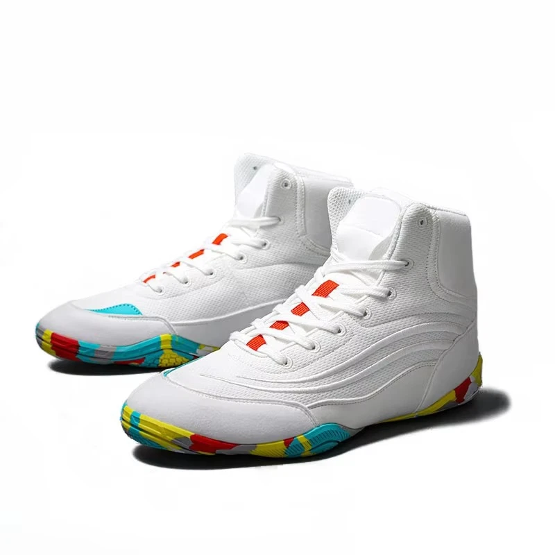 

Professional Fitness Shoes Breathable Wrestling Boxing Weightlifting Samples Boxing Boots Wrestling Shoes