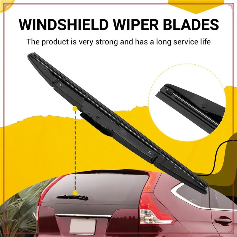 الخلفية ممسحة زجاج أمامي شفرة لهوندا CRV CR-V 2012 2013 2014 2015 2016 - 13 بوصة 330 مللي متر #4