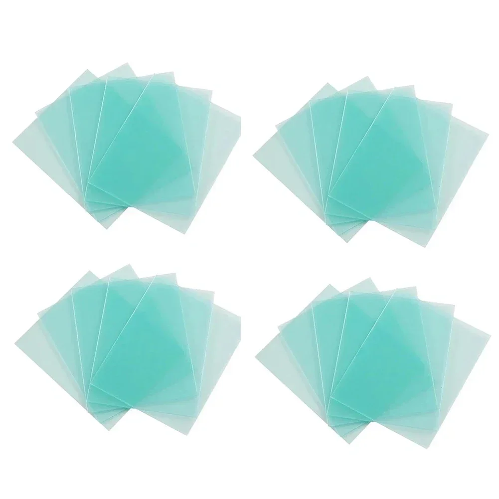 

20pcs Welding Mask Transparent Lens 4.5x5.25x0.04 Inches Welding Helmet Cover Lens Outside Replacement Clear Lens For Welding