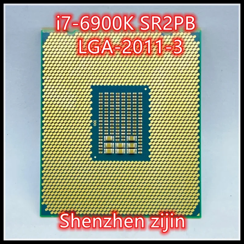 Processeur i7 6900K Core i7-6900K SR2PB 3.2GHz 8 cœurs 16 fils pour LGA2011-3 X99 mo 2 orders