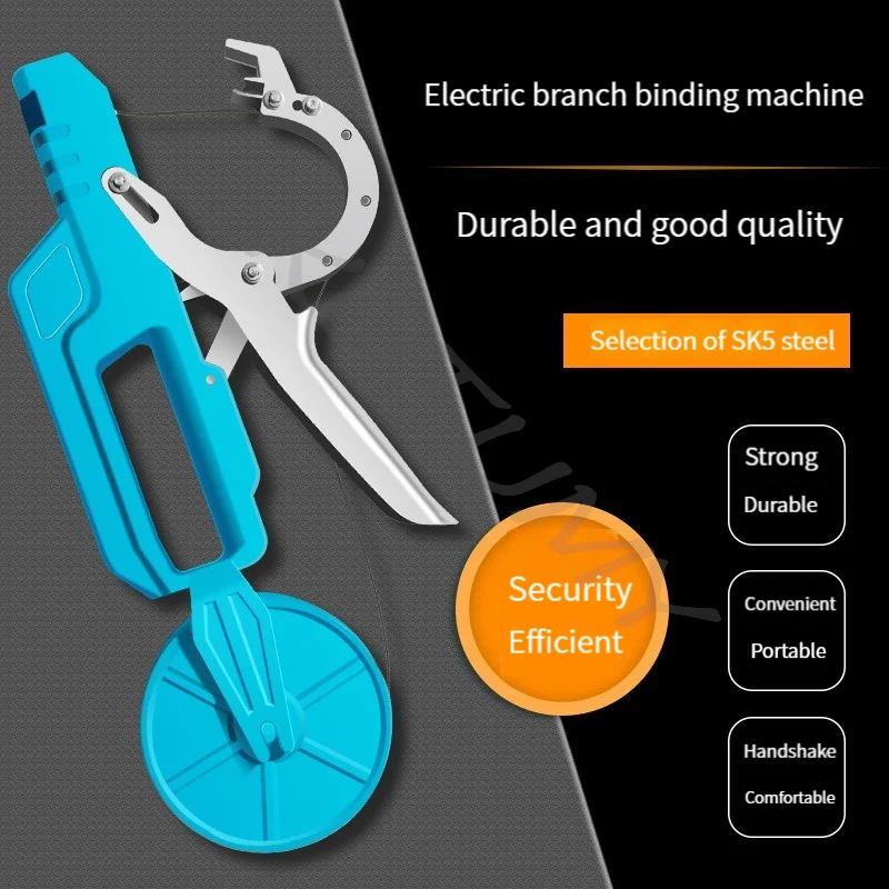 Garden Vine-tying Unit Garden Tools Electric Binding Tapetool Vegetable Stem Strapping Tapener Electric Tying Machine