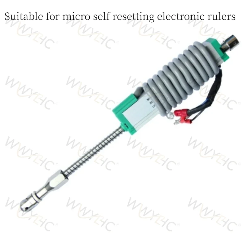Spring Self Resetting Sliding Resistive Linear Displacement Sensor Fit for 10 25 50 75 100mm Stroke Position Measuring Ruler