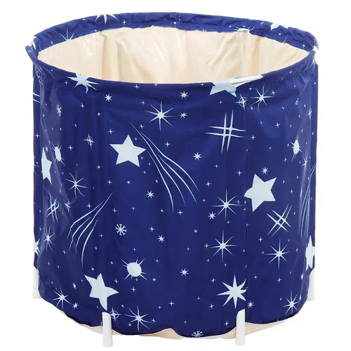 휴대용 PVC 스타일 접이식 두꺼운 원단 브래킷, 성인용 접이식 목욕 배럴, 가정용 욕조 배럴, 대형 바디 스팀 배럴 