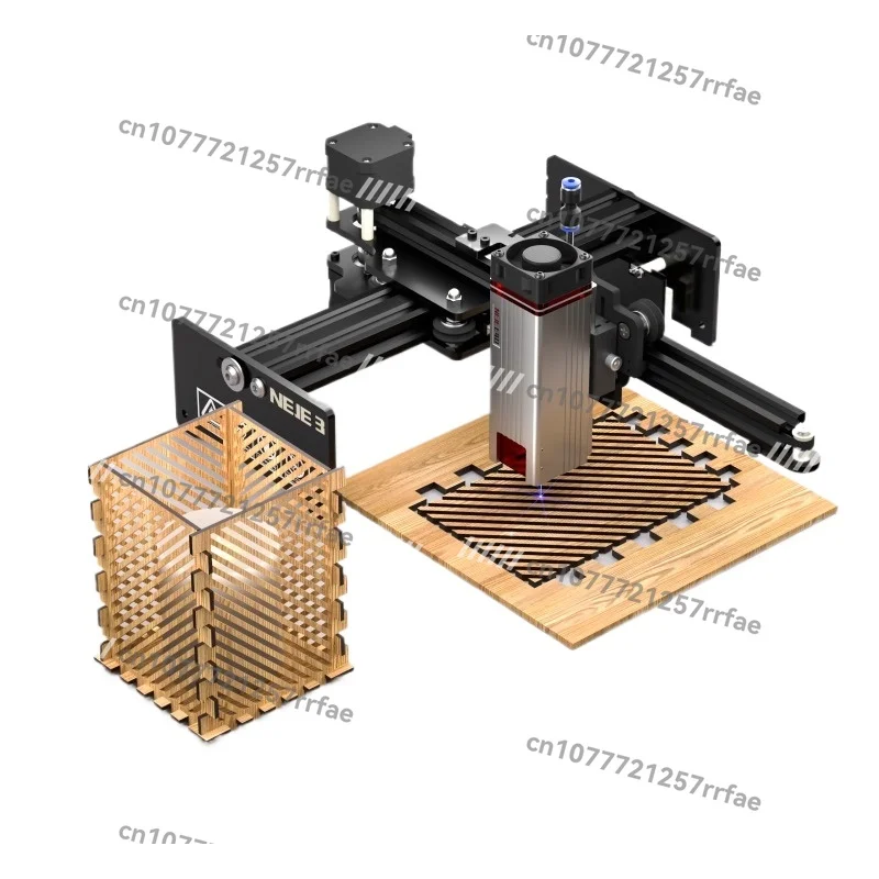 

Small portable metal seal engraving machine 40w module glass bottle silicone bracelet engraving machine