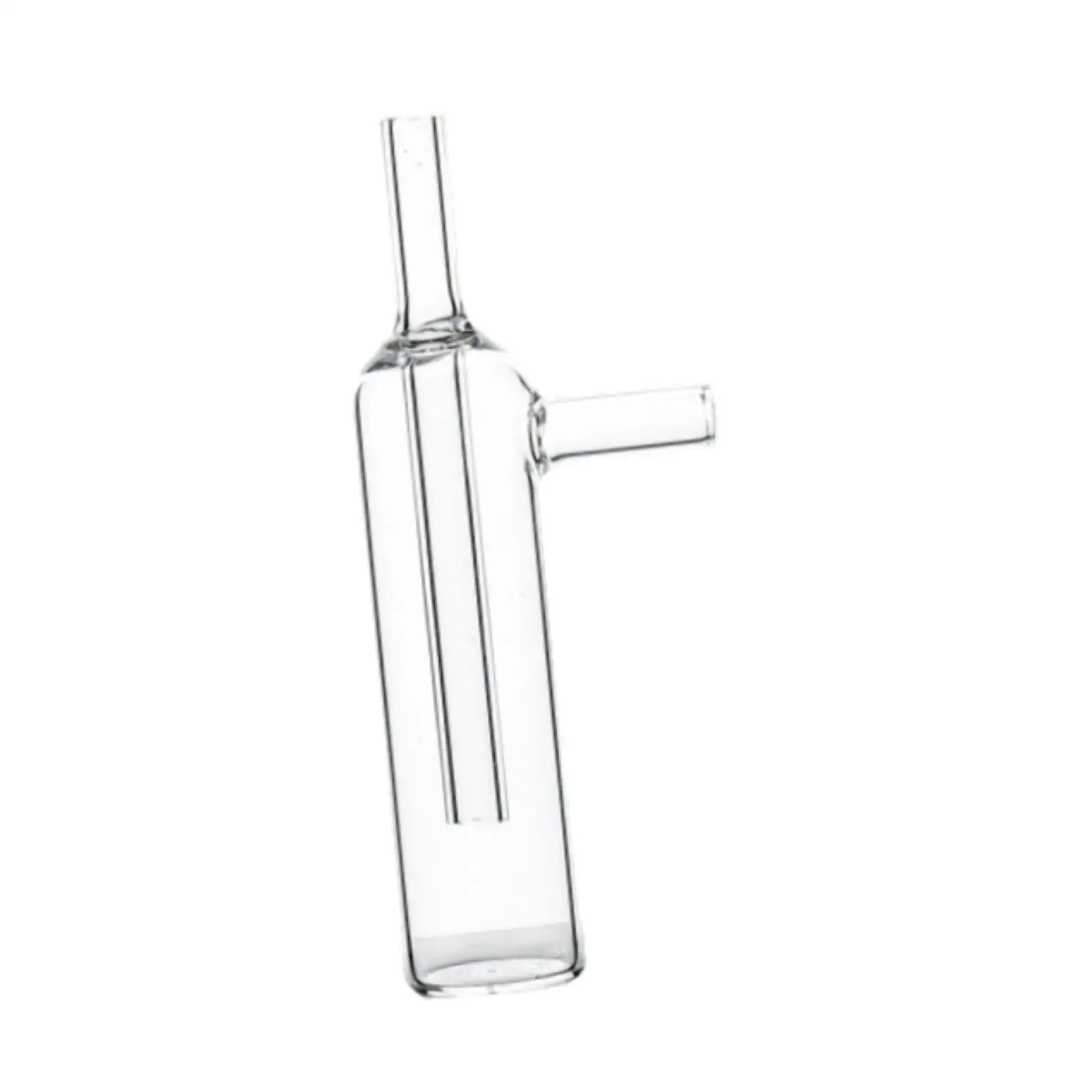 Glass Gas Sampling Bottle Apparatus Experiment Tool Sturdy Portable Stable Lab Glassware Gas Collecting Tube Chemistry Labware