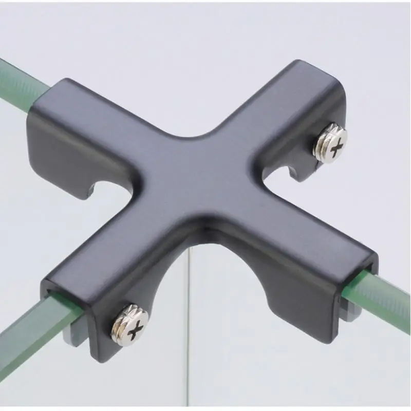 1 Stück Neuer Aluminiumlegierungs-Winkel-Code T-Form Verstärkter L-Typ Hardware Glasclip Fliesen-Befestigungsclip – Detail 12