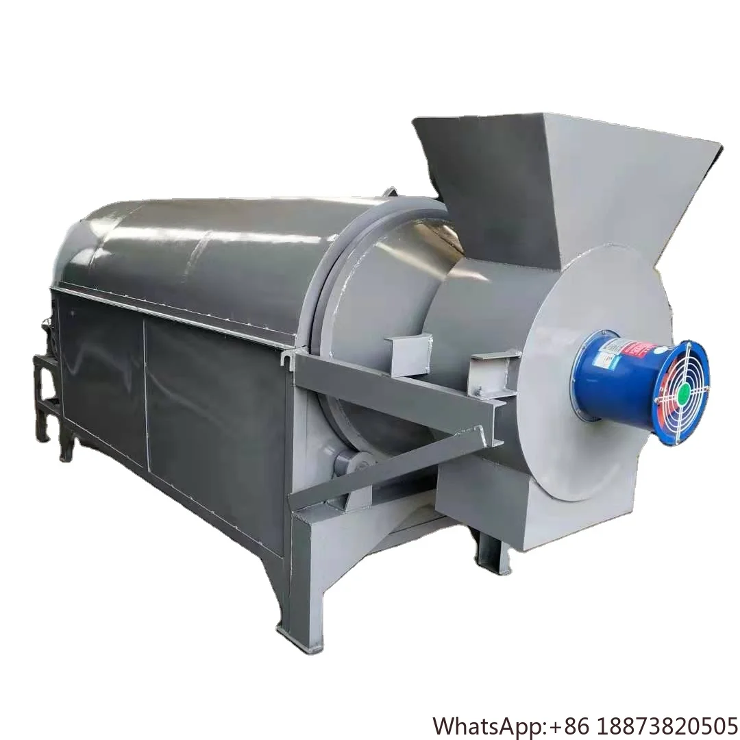 Automatic Coal Slime  drum dryer  and heating chemical raw materials industrial Quartz sand rotary dryer machine