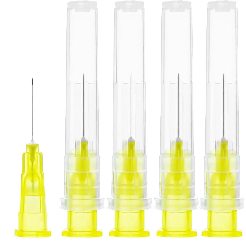 100pcs 30G 4/8/13/25MM Needles Tools Painless Small Needle Syringes Disposable Individually Sealed Packages Lab Accessories