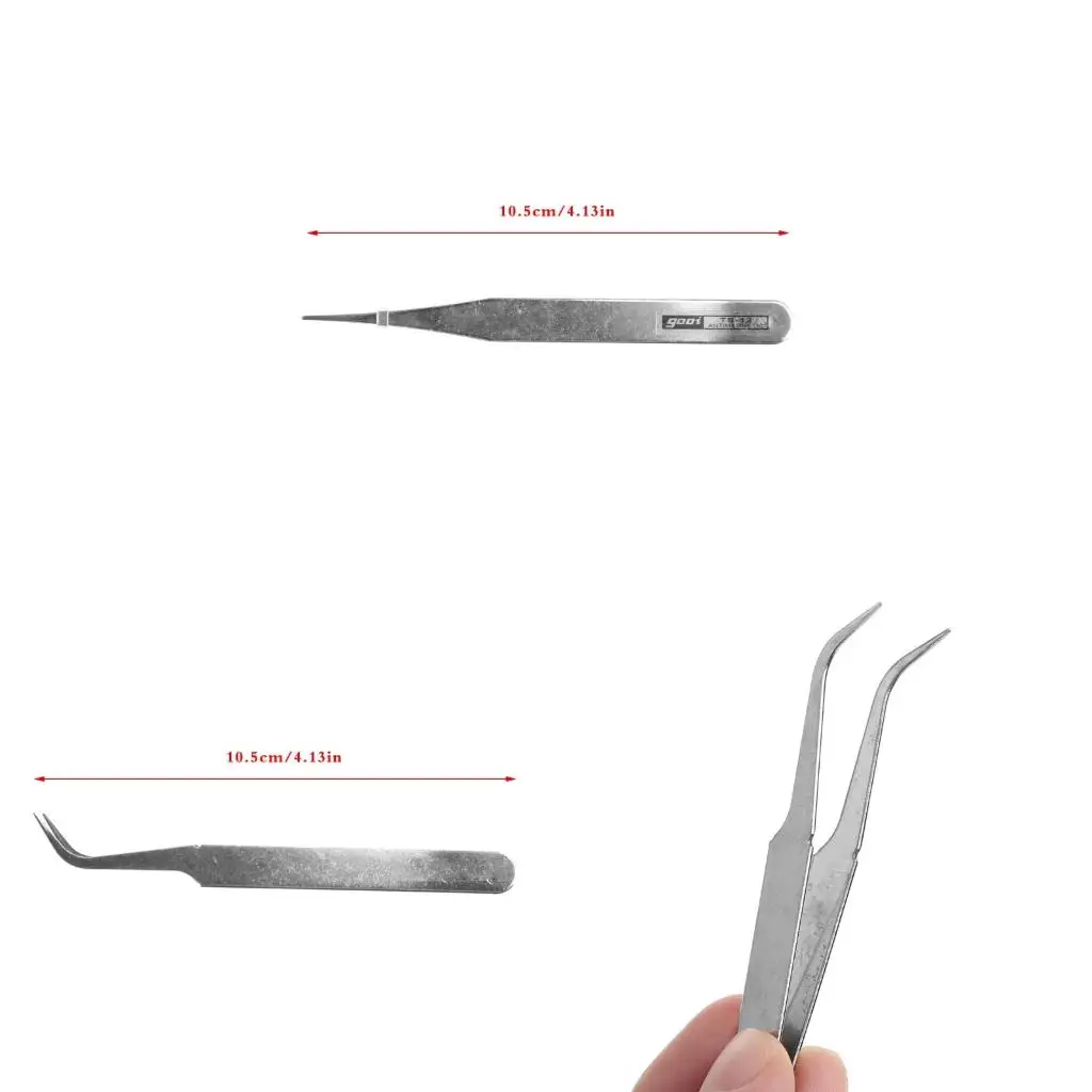 

Diamond Tweezers Stainless Steel Fine Point High Stainless Steel