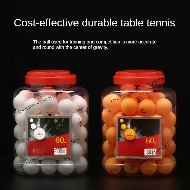 

60Pcs Professional 3 Star Table Tennis Balls D40+mm 2.8g New Material ABS Plastic Ping Pong Ball Adult Training For Competition