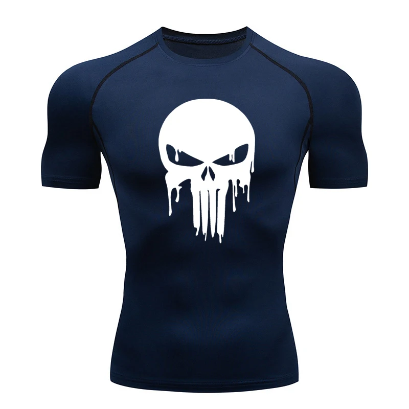 

Spartan Rash Guard Jiu Jitsu T-shirts Men Rashguard For Men T Shirt Kickboxing Gym Running Jogging Training MMA Boxing Muay Thai