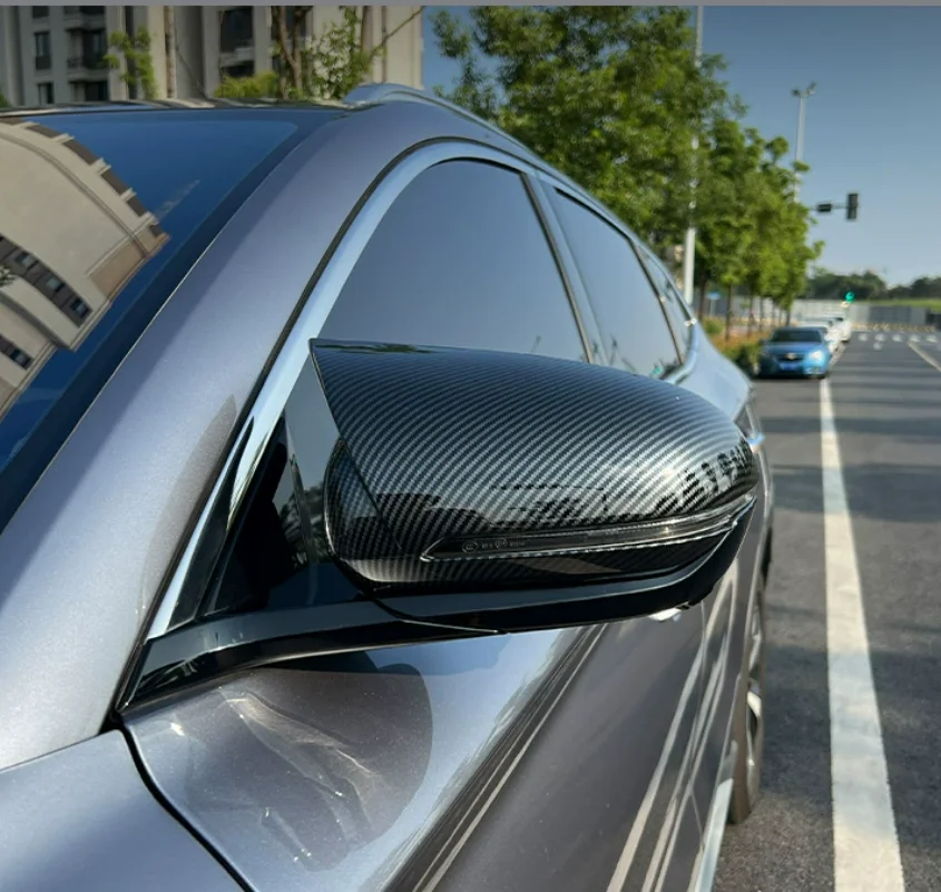 

For BYD SONG PLUS 2020 2021 2022 Exterior Accessories Rearview Mirror Rain Shield Protective Cover Trim 2PCS/SET