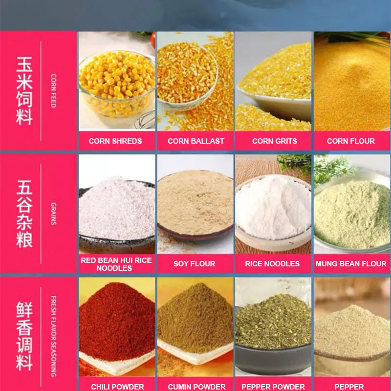 Electric Grain Grinder Dry Electric Feed/Flour Mill Cereals Grinder Rice Corn Grain Coffee Wheat