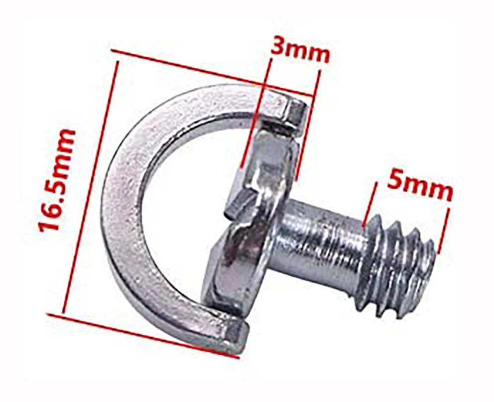 Kit Parafuso para Câmara com Rosca, Adaptador de Montagem, Conversor, Tripé, Placa QR, Liberação Rápida, D-Ring, 1,4 "a 3,8", Pacote 11