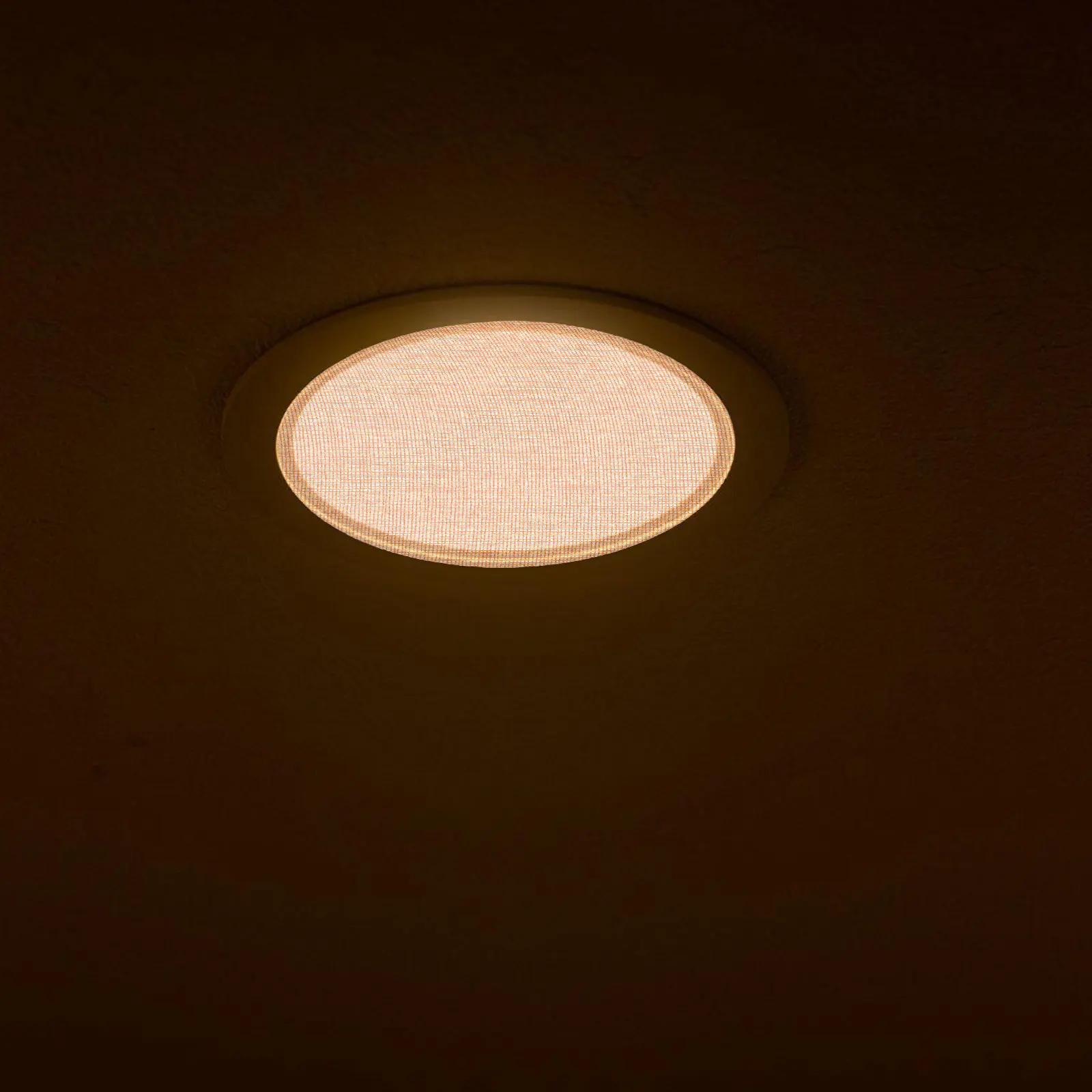 2pcs Dazzling Proof Diffuser Lampshade for Ceiling Lamps – Soft Light Nursery Bedroom Downlight Cover, Heat Resistant