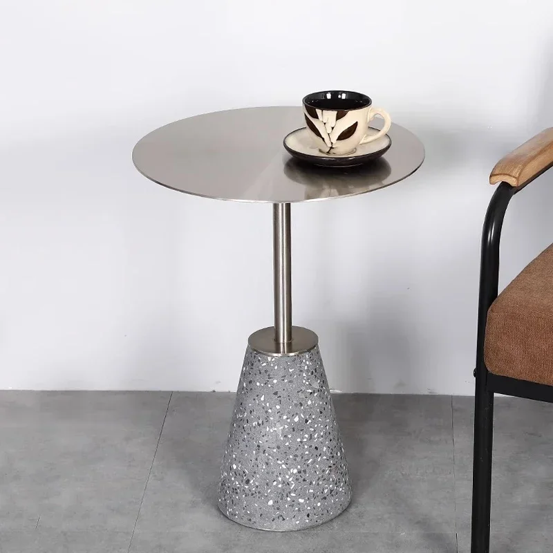 

Furniture Customization Nordic industrial feng shui terrazzo sales department negotiation table simple modern custom milk tea