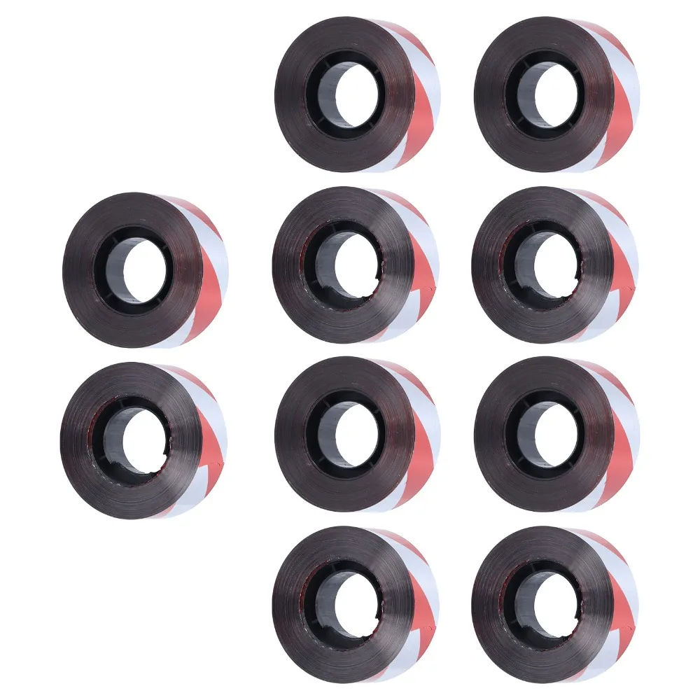 10PCS Durable PET Bird Deterrent Tape Red Silver Color Spiral Bird Reflective Ribbon Double Sided Dual Sided Bird Scare Tape