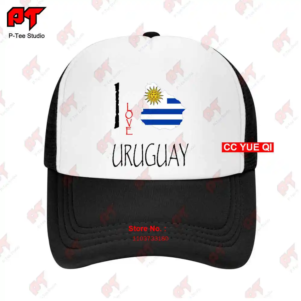 I Love Uruguay Cool Novelty Baseball Caps Truck Cap H07Q