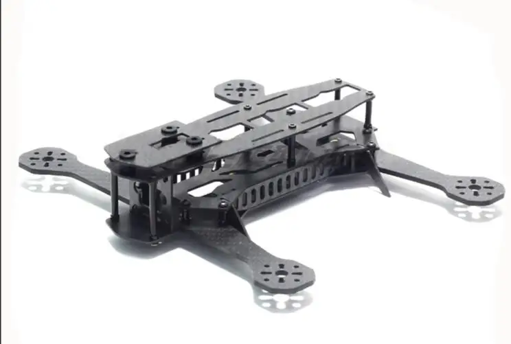 250mm 5-6inch GT-250 Mini 4-Axis Carbon Fiber Quadcopter Frame + color PCB Plate for Lumenier QAV-S 2 Sub FPV Multicopter