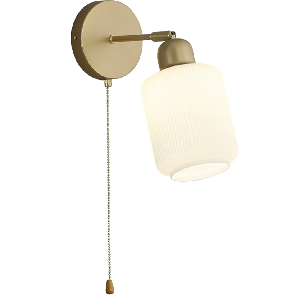 Nordic With Switch Wall Light Led Loft Sconce Metal Adjust Glass Lamps Home Decor Fixture For Living Room Bedside Lamp Luminaire image 6