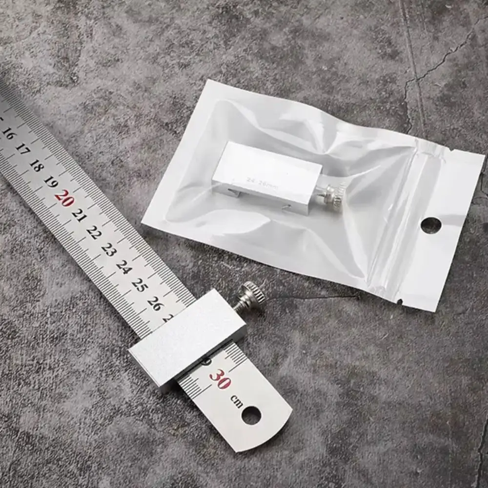 Metal Carpenter Woodworking Steel Ruler Corrosion Resistant Heavy Duty Straight Ruler Gauge Precise Ruler Block Clear Scale