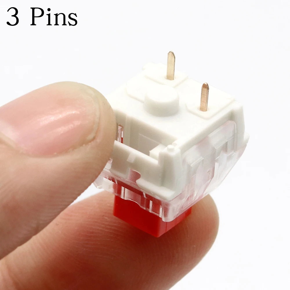 Kailh Box Mechanical Keyboard Switch 3Pin White Red Black 45g 60g SMD RGB Clicky Linear Gaming Switches