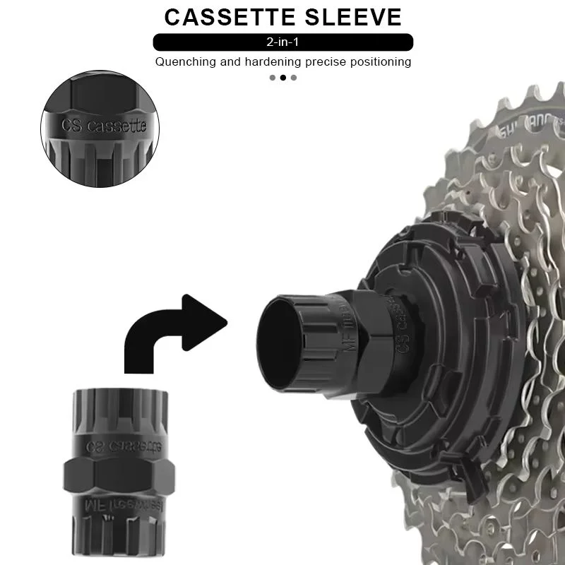 Fahrrad Kassette Verschlussring Removal Tool Fahrrad Reparatur Werkzeuge Für Shimano SRAM SunRace Schwungrad Freilauf Kettenrad Entferner – Detail 7