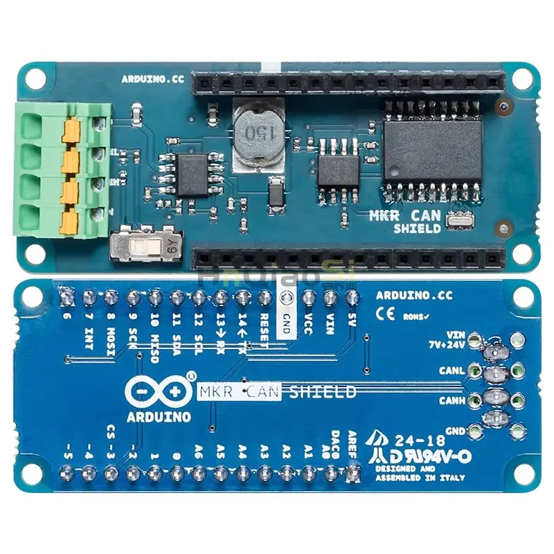 

В наличии, оригинал, импортный, MKR CAN Shield ASX00005, протокол CAN, коммутируемая CAN-шина, встроенный терминал, абсолютно новый