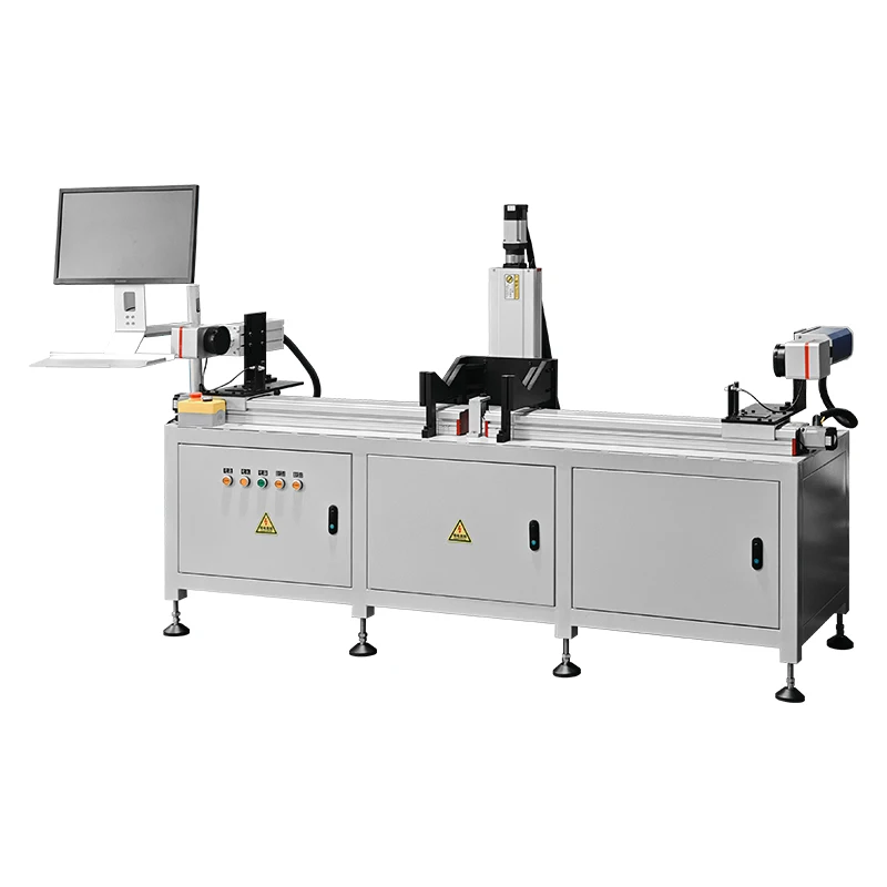 MOPA fiber printing plate marking machine 50W for the printing and plate making industry