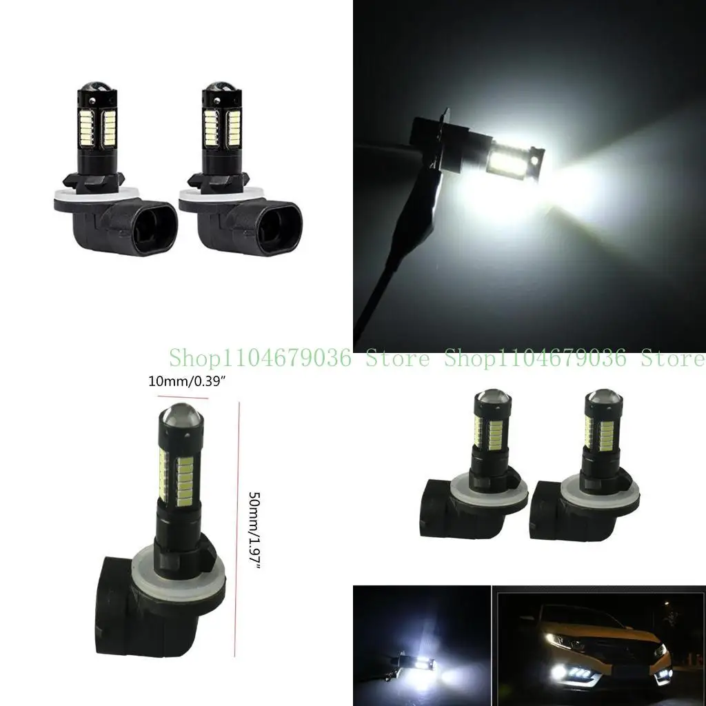 

652f 30smd 4014 881 880 H27 Светодиодные лампы для автомобильных противотуманных фаз дневной работы.