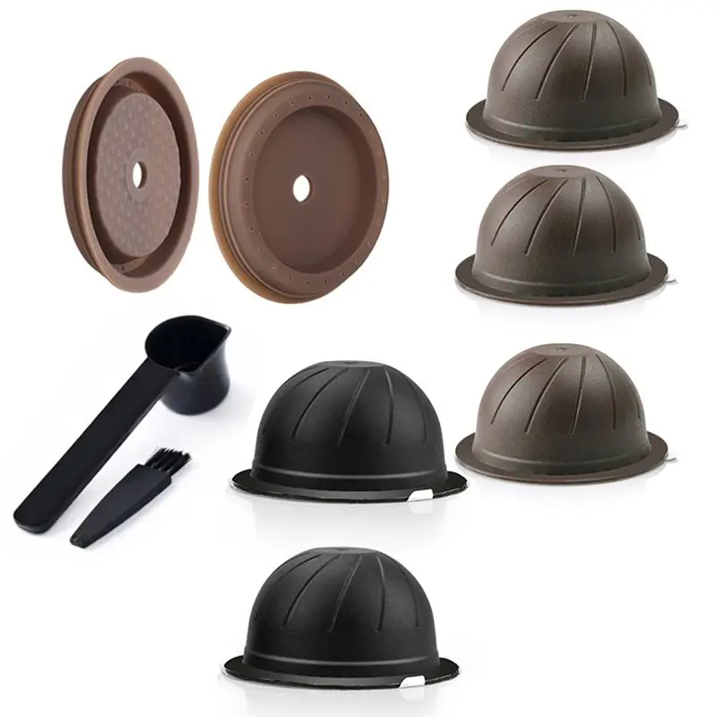 AC93-Reusable Vertuo Capsule Refillable Coffee Pod For Nespresso Vertuo Coffee Machine Shells B