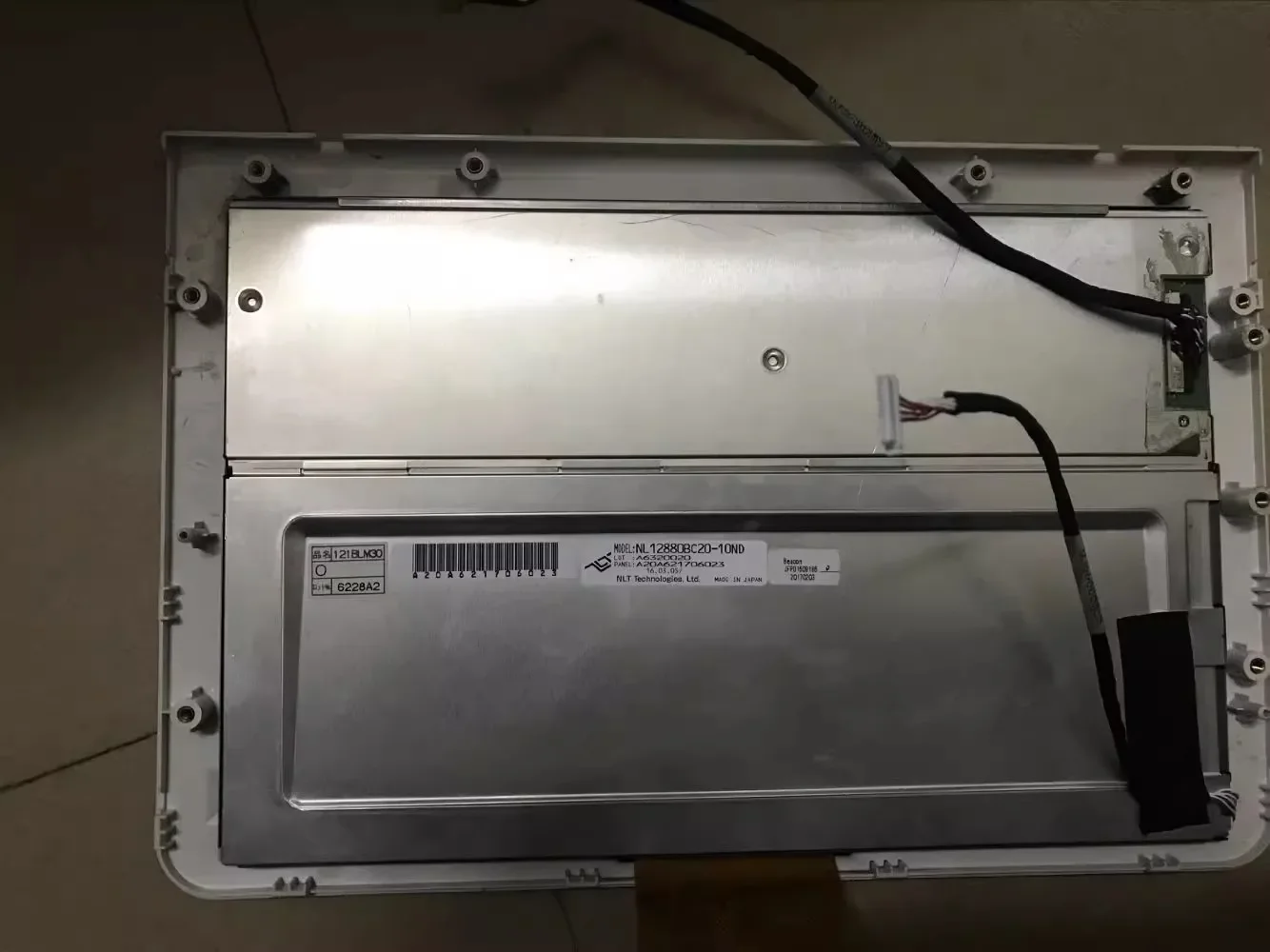 LCD Panel 1280x800 NEC12.1inch  NL12880BC20-05D NL12880BC20-10ND NL12880KC20-17ND
