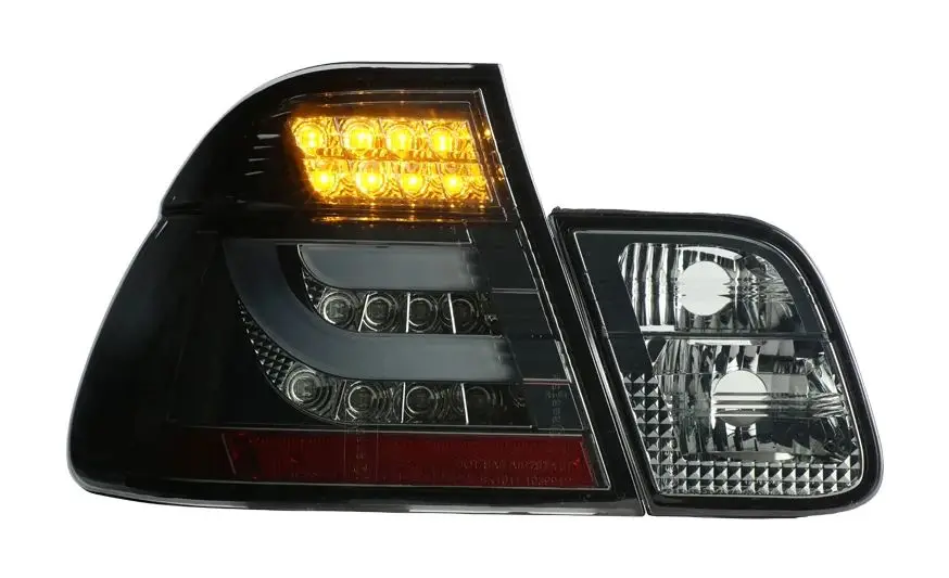 2001-2006 سنة لسيارات BMW E46 4 أبواب 320 328 325 330CI مصباح خلفي LED أضواء خلفية #3