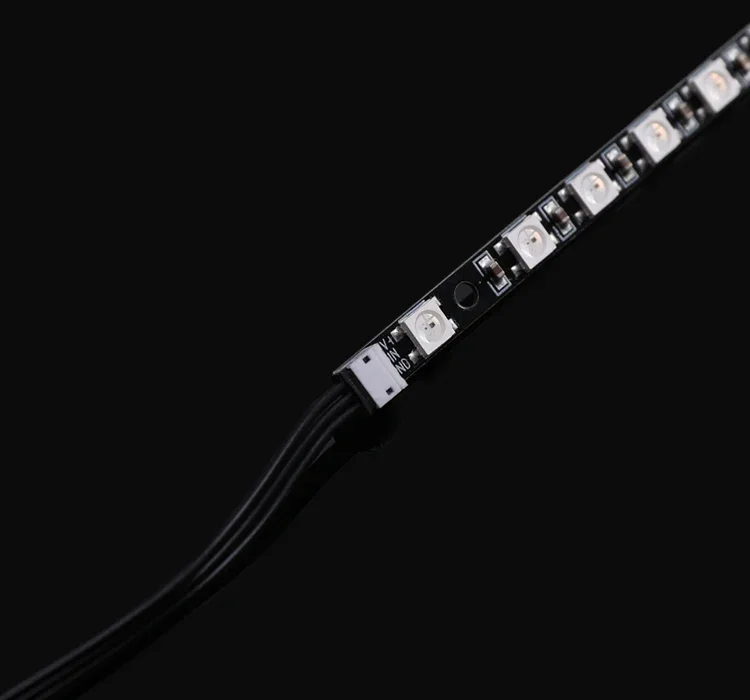 Barrow 5V 3Pin D_RGB Multi Warna Led Strip Digunakan untuk Barrow GPU Block / Panjang 20cm / Mendukung Sinkronisasi Motherboard RGB-LRC03